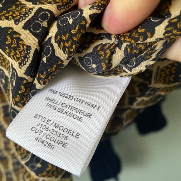 JOIE 100% silk tiered tank S - Picture 6 of 6